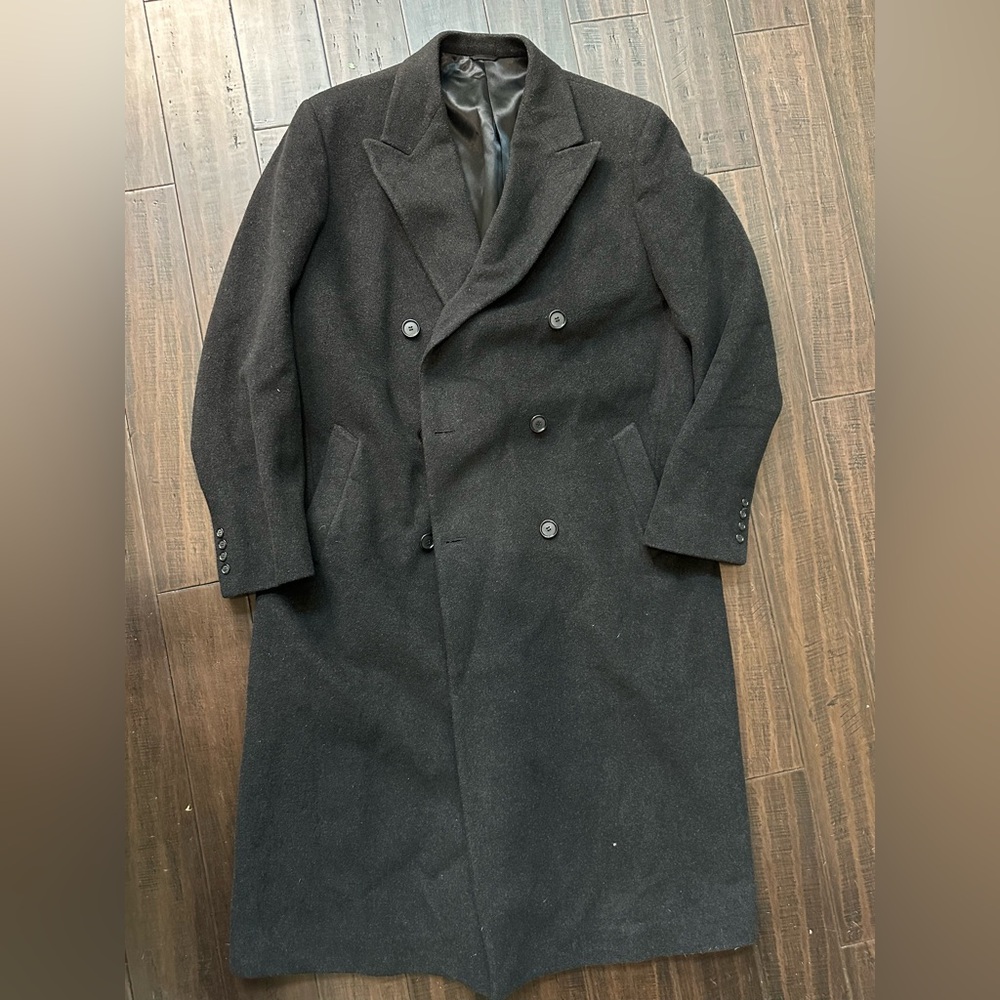 Ralph Lauren Men's Black Trench Coat
